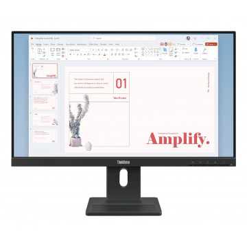 Lenovo ThinkVision E24-40 Monitor 23.8'' IPS AG, 16:9, 1920x1080, 100Hz, 178/178, 4/6ms, 250cd/m2, 1300:1 , Spk, 2x 2W, HDMI