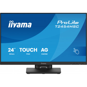 Iiyama T2454MSC-B3AG 24" touchscreen monitor, IPS panel, 10 tačaka dodira