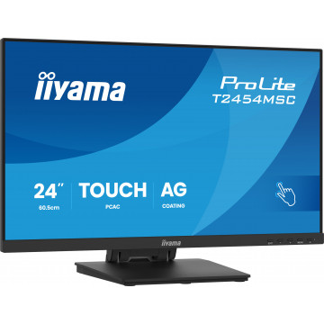 Iiyama T2454MSC-B3AG 24" touchscreen monitor, IPS panel, 10 tačaka dodira