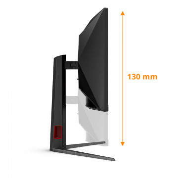 AOC CU34G4 gaming monitor 34" zakrivljeni, 3440x1440, 180Hz, 0.5ms MPRT