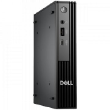 Dell Pro Micro QCM1250, Intel Ultra 5 235T, 1x 16GB DDR5 512GB GB PCIe M.2, Wi-Fi 6E+BT 5.3, Front: 1x USB C 3.2, 1x USB 3.2,