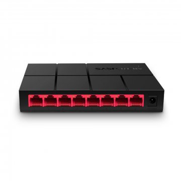Mercusys MS108G 8-portni Gigabit switch, 8 x 10/100/1000 Mbps RJ-45, desktop