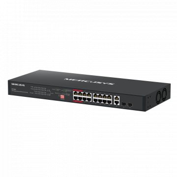 Mercusys MS120GP 20-Port Gigabit switch sa 16 PoE+ portova za mrežnu opremu
