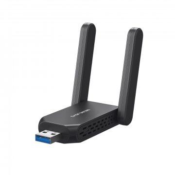 Mercusys MA72XH AX1800 Wi-Fi 6 USB adapter, 574 Mbps 2.4 GHz + 1201 Mbps 5 GHz