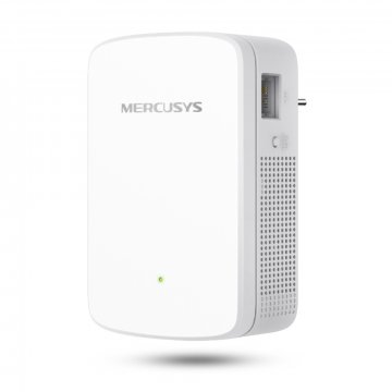 Mercusys ME20 AC750 Wi-Fi Range Extender 300 Mbps at 2.4 GHz + 433 Mbps at 5 GHz, 1 x 10/100 RJ45, 2 × Internal Antennas, Wall