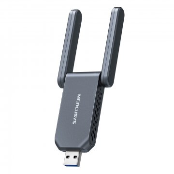 Mercusys MA37BEH BE6500 Wi-Fi 7 USB adapter, 688 Mbps 2.4 GHz, 2882 Mbps 5 GHz i 6 GHz