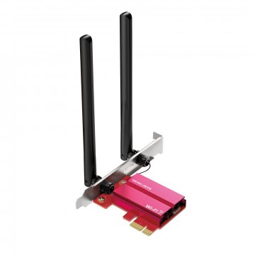 Mercusys MA37BE BE6500 WiFi 7 PCIe adapter za računar, Bluetooth 5.4, 6500 Mbps