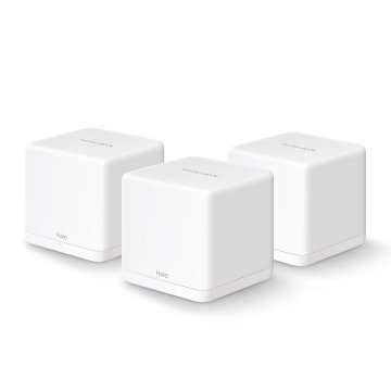 Mercusys Halo H30G(2-pack) AC1300 Whole Home Mesh Wi-Fi System, 400 Mbps at 2.4 GHz + 867 Mbps at 5 GHz, 2× Internal Antennas,