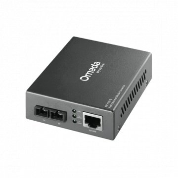 TP-Link MC110CS media konverter 10/100Mbps RJ45 na single-mode SC optičko vlakno, do 20 km
