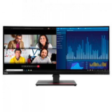Lenovo ThinkVision P34w-20 zakrivljeni monitor 34" 3440x1440, 60Hz