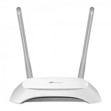 Router TP-Link TL-WR840N, 2,4GHz Wireless N 300Mbps, 4 x 10/100Mbps LAN Ports, 1 x 10/100Mbps WAN Port, Fixed Omni Directional