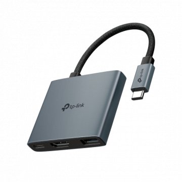 TP-Link UH3020C USB-C hub, HDMI 4K 60Hz, USB-C PD 100W, USB-A 3.0 adapter