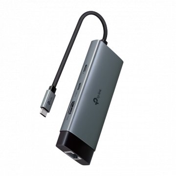 TP-Link UH6120C USB-C hub 6 portova, HDMI 4K 60Hz, PD 100W, RJ45 1000Mbps