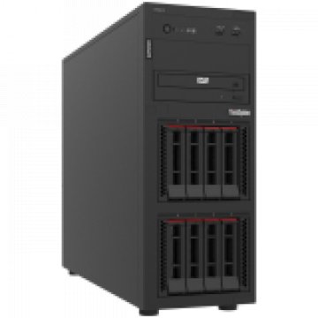 Lenovo ThinkSystem ST250 V3,1xIntel Xeon 6315P (4C 2.8GHz 55W),1x 16GB TruDDR5 5600MHz (1Rx8) ECC UDIMM,8x 2.5 Base,SW RAID,1x