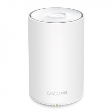 TP-Link Deco X10-4G (1-PACK) 4G+ AX1500 Whole Home Mesh Wi-Fi 6 Router, Build-In 300Mbps 4G+ LTE Advanced Modem, 300 Mbps at