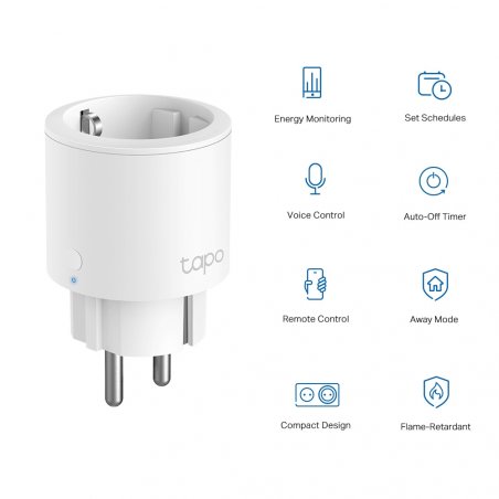 TP-Link Tapo P115 Mini Smart Wi-Fi utičnica sa mjerenjem potrošnje, 16 A
