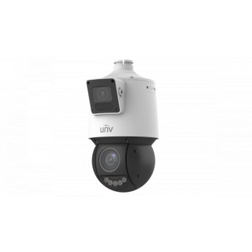 Uniview 4MP+4MP Lighthunter IP PTZ kamera, 25x zoom Panorama: 1/1.8"