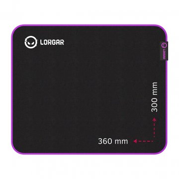 Lorgar Main 313, Gaming mouse pad, High-speed surf | Giga Informatika