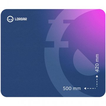 Lorgar Main 135, Gaming mouse pad, High-speed surf | Giga Informatika