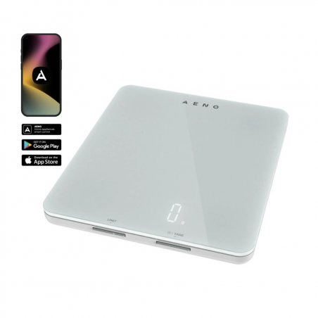 AENO KS1S Smart kuhinjska vaga, do 8 kg, Bluetooth, analiza 25 pokazatelja