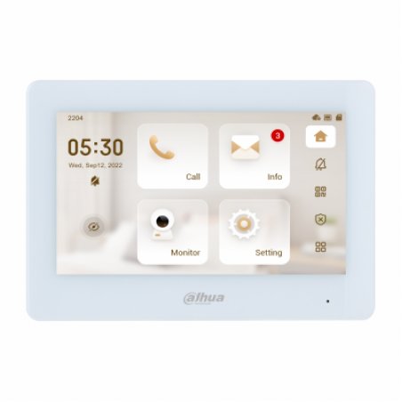 Dahua VTH5422HW unutarnja jedinica 7" bijela