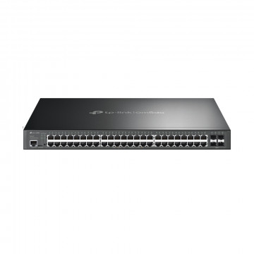 TP-Link SG3452P Omada L2+ managed switch 48 PoE+ portova, 4x SFP