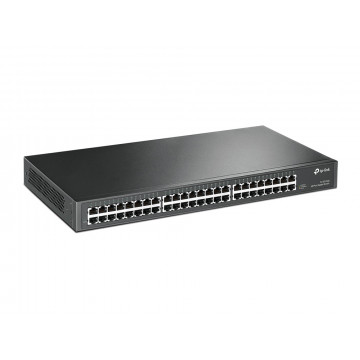 Switch TP-Link TL-SG1048, 48-Port Gigabit RJ45 10/100/1000Mbps Standard 19-inch rack-mountable steel case switch, 96Gbps