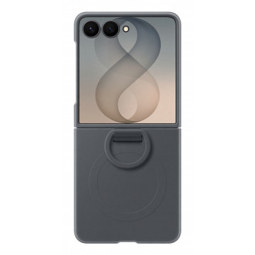 Samsung Galaxy Flip8 silikonska maska sa prstenom i magnetom, crna