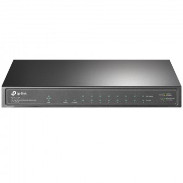 TP-Link SG1210P 10-Port Gigabit PoE+ switch za mrežu, 8 PoE+ portova, 802.3at/af