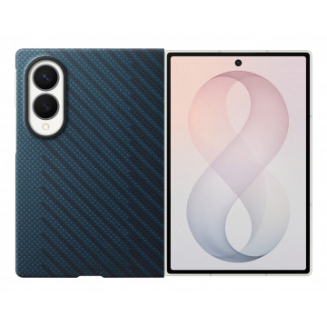 Samsung Galaxy Fold8 Carbon Magnet maska Navy, tanka zaštitna futrola