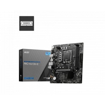 MSI PRO H610M-G matična ploča LGA 1700 Intel H610 Micro ATX, 2x DDR5