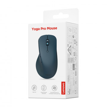 Lenovo Yoga Pro Mouse bežični miš, Bluetooth 5.0, 2400 dpi, Tidal Teal