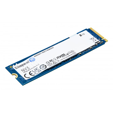 Kingston NV3 2TB M.2 2280 PCIe 4.0 NVMe SSD, čitanje 6000MB/s