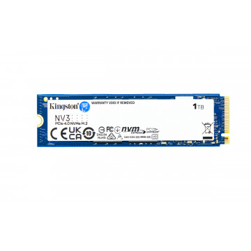 Kingston NV3 1TB SSD M.2 2280 PCIe 4.0 NVMe, čitanje do 6000MB/s