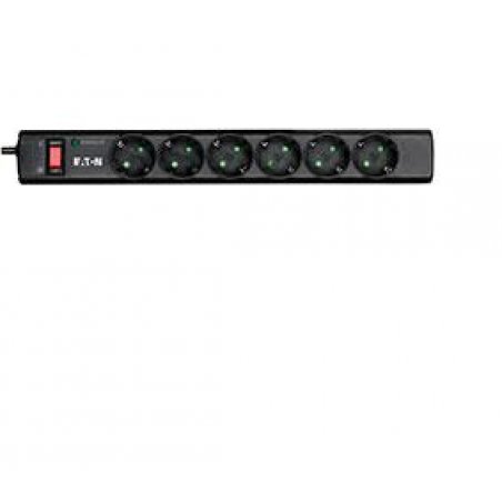 Eaton Protection Strip 6 DIN, 10A, 2500W produžni kabl sa zaštitom od prenapona, 6 utičnica