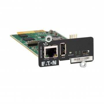 Eaton Network Managment Card - M3; Web/SNMP communications; Ethernet 10/100/1000BaseT; For UPS: 5P, 5PX, 5PX G2, 5SC Rack,