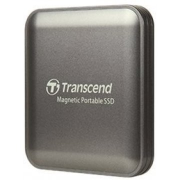 Transcend 2TB, External SSD, ESD420C, USB 20Gbps, Type C,Magsafe,Iron Gray