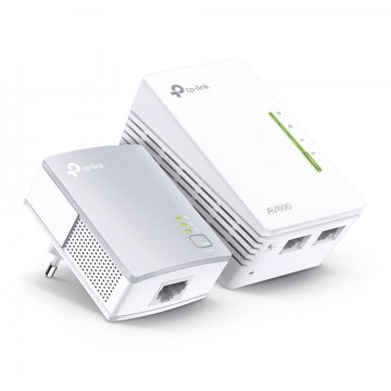 TP-Link TL-WPA4220 KIT AV600 Powerline Wi-Fi set, 600Mbps, 300Mbps 2.4GHz