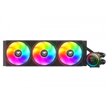 COUGAR GAMING COUGAR Poseidon Elite ARGB 360 AiO vodeno hlađenje procesora, crno, 360 mm
