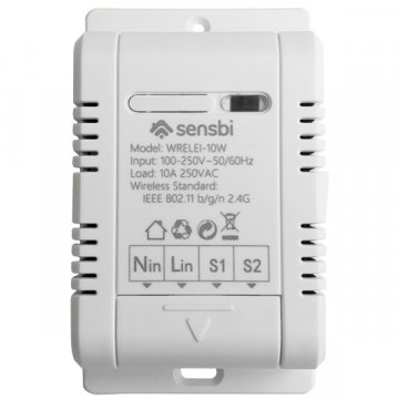 Sensbi Wi-Fi pametni rele 10A beznaponski | Giga Informatika