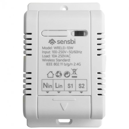 Sensbi Wi-Fi pametni rele 10A beznaponski