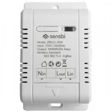 Sensbi ZigBee rele 10A beznaponski | Giga Informatika