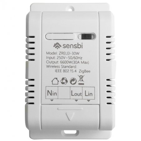 Sensbi ZigBee rele 30A sa mjeračem potrošnje | Giga Informatika