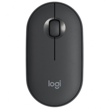 Logitech Miš M350 Pebble Silent Wireless Black | Giga Informatika