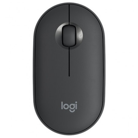 Logitech Miš M350 Pebble Silent Wireless Black | Giga Informatika