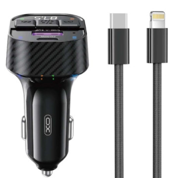 XO BCC17 FM Transmitter Bluetooth + Lightning Cabl | Giga Informatika