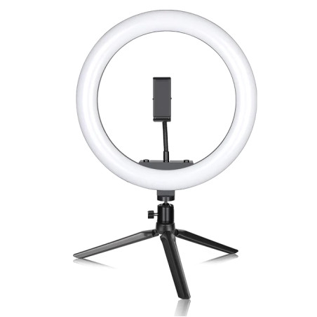 LED Ring Lamp 12" RGB with stand | Giga Informatika