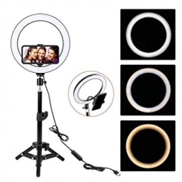 LED Ring Lamp 18" with stand | Giga Informatika