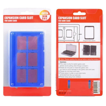 24in1 Switch Game Card Case Box for Nintendo Blue | Giga Informatika