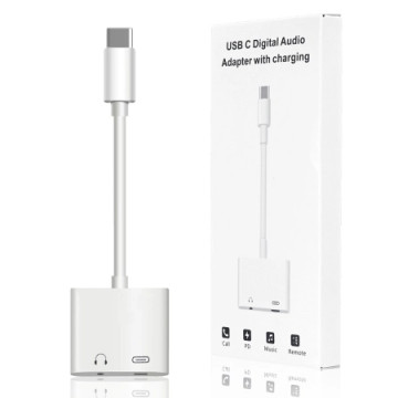 BORG Adapter Type-C to Type-C + 3.5mm konektor | Giga Informatika